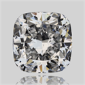 Natural Diamond 0.74 Carats, Cushion with  Cut, D Color, VVS1 Clarity and Certified by GIA