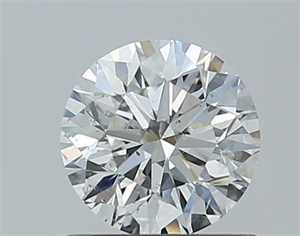 Picture of Natural Diamond 0.70 Carats, Round with Excellent Cut, G Color, I1 Clarity and Certified by GIA