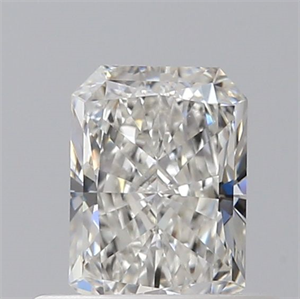 Picture of Natural Diamond 0.49 Carats, Radiant with  Cut, G Color, VS1 Clarity and Certified by GIA