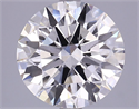 Lab Grown Diamond 3.56 Carats, Round with Excellent Cut, G Color, VS1 Clarity and Certified by GIA