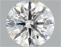 Diamante Natural 0.80 quilates, Redondo , Color H, claridad SI1 y certificado GIA