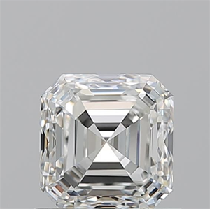Picture of Natural Diamond 1.01 Carats, Asscher with  Cut, I Color, VS1 Clarity and Certified by GIA