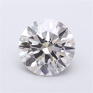Picture of Lab Grown Diamond 1.07 Carats, Round with Excellent Cut, F Color, VS1 Clarity and Certified by IGI