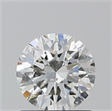 Natural Diamond 1.01 Carats, Round with Excellent Cut, G Color, SI1 Clarity and Certified by GIA
