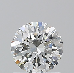 Picture of Natural Diamond 1.01 Carats, Round with Excellent Cut, G Color, SI1 Clarity and Certified by GIA