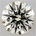 Diamante Natural 0.54 quilates, Redondo , Color M, claridad VVS1 y certificado GIA