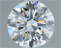 Natural Diamond 0.70 Carats, Round with Excellent Cut, E Color, VVS1 Clarity and Certified by GIA