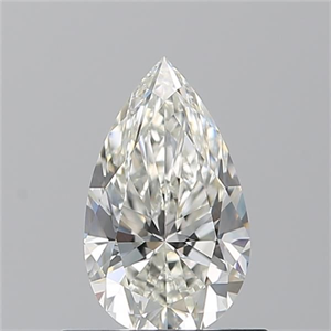 Picture of Natural Diamond 0.70 Carats, Pear with  Cut, I Color, VVS1 Clarity and Certified by GIA