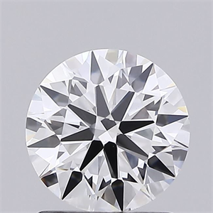 Picture of Lab Grown Diamond 1.35 Carats, Round with Ideal Cut, D Color, VS1 Clarity and Certified by IGI