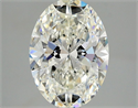 Diamante Natural 1.21 quilates, Ovalado , Color I, claridad VS2 y certificado GIA