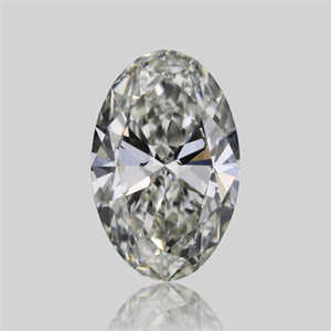 Picture of Natural Diamond 0.50 Carats, Oval with  Cut, K Color, VS2 Clarity and Certified by GIA