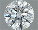 Natural Diamond 1.17 Carats, Round with Excellent Cut, H Color, SI2 Clarity and Certified by GIA