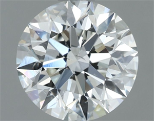 Picture of Natural Diamond 1.17 Carats, Round with Excellent Cut, H Color, SI2 Clarity and Certified by GIA