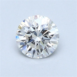 Foto Diamante Natural 0.66 quilates, Redondo , Color F, claridad I1 y certificado GIA de