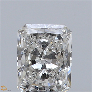 Picture of Natural Diamond 0.43 Carats, Radiant with  Cut, H Color, VS2 Clarity and Certified by GIA