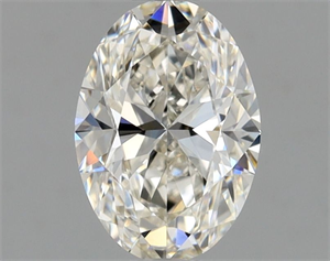 Picture of Natural Diamond 0.70 Carats, Oval with  Cut, I Color, VVS1 Clarity and Certified by GIA