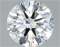Diamante Natural 2.50 quilates, Redondo , Color F, claridad VS1 y certificado GIA