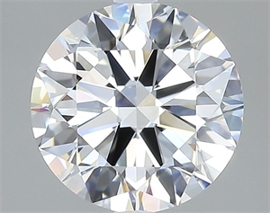 Picture of Natural Diamond 2.50 Carats, Round with Excellent Cut, F Color, VS1 Clarity and Certified by GIA
