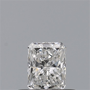 Picture of Natural Diamond 0.30 Carats, Radiant with  Cut, E Color, VVS2 Clarity and Certified by GIA