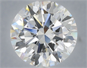 Lab Grown Diamond 6.04 Carats, Round with Excellent Cut, E Color, VVS1 Clarity and Certified by IGI