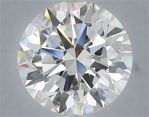 Picture of Lab Grown Diamond 6.04 Carats, Round with Excellent Cut, E Color, VVS1 Clarity and Certified by IGI