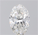 Diamante Natural 0.80 quilates, Ovalado , Color G, claridad SI1 y certificado GIA