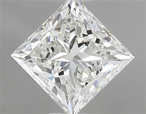 Foto Diamante Natural 0.91 quilates, Princesa , Color H, claridad VVS2 y certificado IGI de