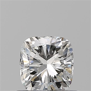 Foto Diamante Natural 0.61 quilates, Del cojín , Color F, claridad SI1 y certificado GIA de