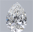 Diamante Natural 1.01 quilates, De pera , Color E, claridad VS1 y certificado GIA