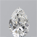 Natural Diamond 0.71 Carats, Pear with  Cut, G Color, VS1 Clarity and Certified by GIA