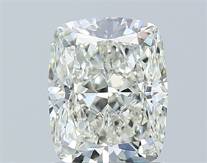 Foto Diamante Natural 1.51 quilates, Del cojín , Color J, claridad VS1 y certificado GIA de