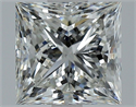 Diamante Natural 1.71 quilates, Princesa , Color I, claridad VS1 y certificado GIA