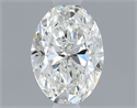 Diamante Natural 0.50 quilates, Ovalado , Color G, claridad VS1 y certificado GIA