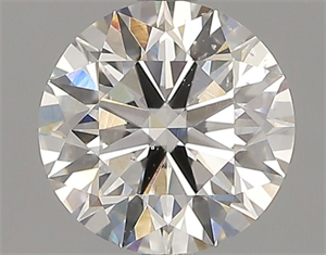 Foto Diamante Natural 0.73 quilates, Redondo , Color F, claridad SI1 y certificado GIA de