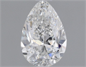 Natural Diamond 0.69 Carats, Pear with  Cut, F Color, SI2 Clarity and Certified by GIA