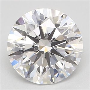 Foto Diamante Natural 0.71 quilates, Redondo , Color D, claridad SI1 y certificado GIA de