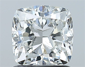 Foto Diamante Natural 1.20 quilates, Del cojín , Color G, claridad SI2 y certificado GIA de