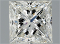 Natural Diamond 1.81 Carats, Princess with  Cut, I Color, VS2 Clarity and Certified by GIA