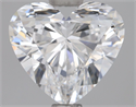 Natural Diamond 1.31 Carats, Heart with  Cut, E Color, VS2 Clarity and Certified by GIA
