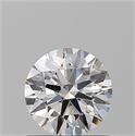 Diamante Natural 0.81 quilates, Redondo , Color G, claridad IF y certificado GIA