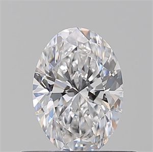 Foto Diamante Natural 0.50 quilates, Ovalado , Color D, claridad VVS1 y certificado GIA de