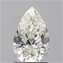 Diamante Natural 1.04 quilates, De pera , Color I, claridad VVS2 y certificado GIA