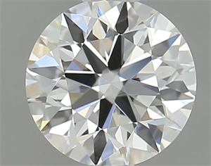 Foto Diamante Natural 0.72 quilates, Redondo , Color J, claridad VS1 y certificado GIA de