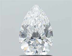 Picture of Natural Diamond 1.02 Carats, Pear with  Cut, G Color, SI1 Clarity and Certified by GIA