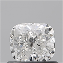 Natural Diamond 0.50 Carats, Cushion with  Cut, G Color, I1 Clarity and Certified by IGI