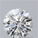 Diamante Natural 0.50 quilates, Redondo , Color I, claridad VS2 y certificado GIA