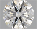Diamante Natural 0.72 quilates, Redondo , Color G, claridad VVS2 y certificado GIA
