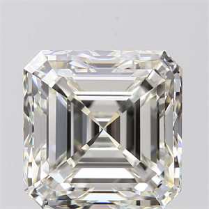 Foto Diamante Natural 1.51 quilates, Asscher , Color J, claridad VS1 y certificado GIA de