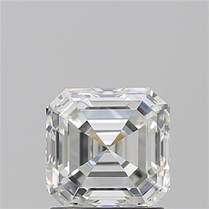 Picture of Natural Diamond 1.50 Carats, Asscher with  Cut, I Color, VVS1 Clarity and Certified by GIA