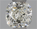 Natural Diamond 0.30 Carats, Cushion with  Cut, H Color, SI2 Clarity and Certified by IGI